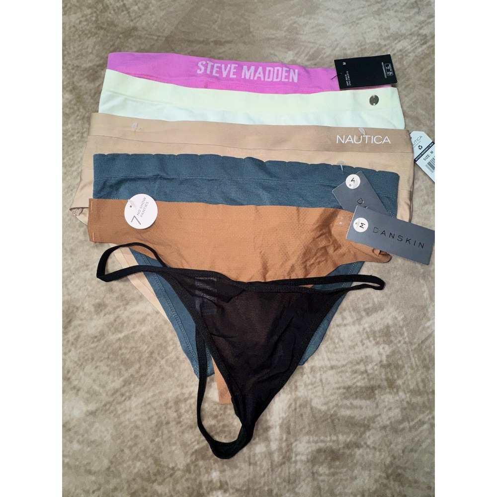 6 Pairs Misc Women's panties NEW Size Medium
